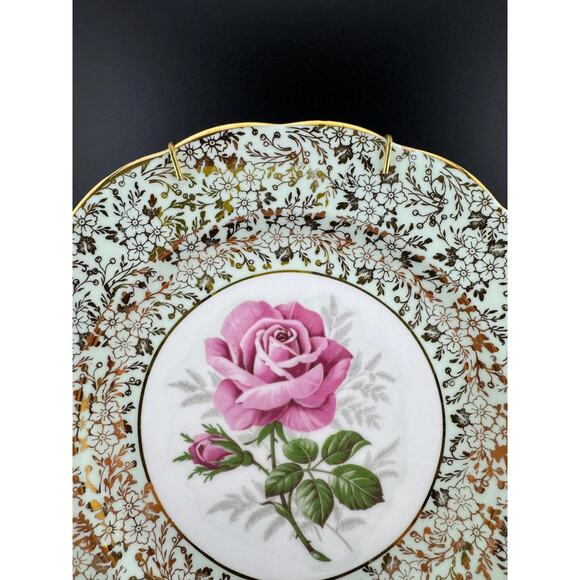 Vintage Royal Standard Bone China Decorative Rose Plate - Picture 5 of 9
